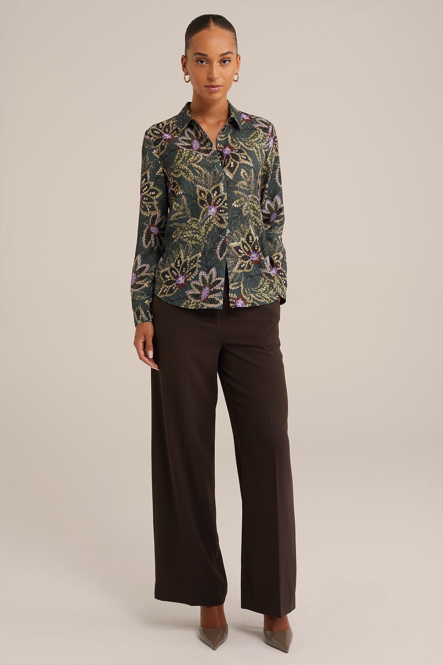 BLOUSE MOSS GREEN 3
