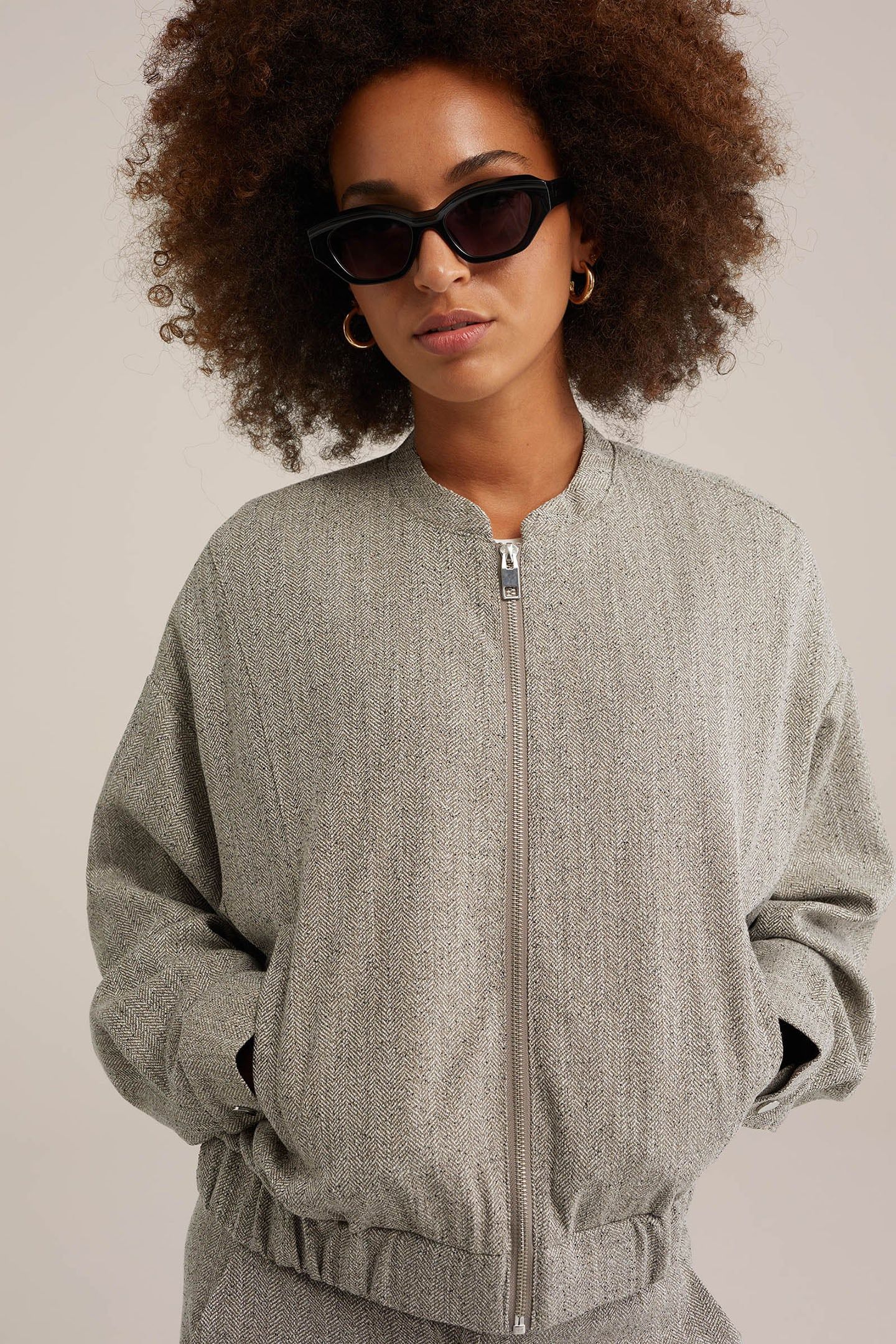 BOMBER LIGHT GREY 5