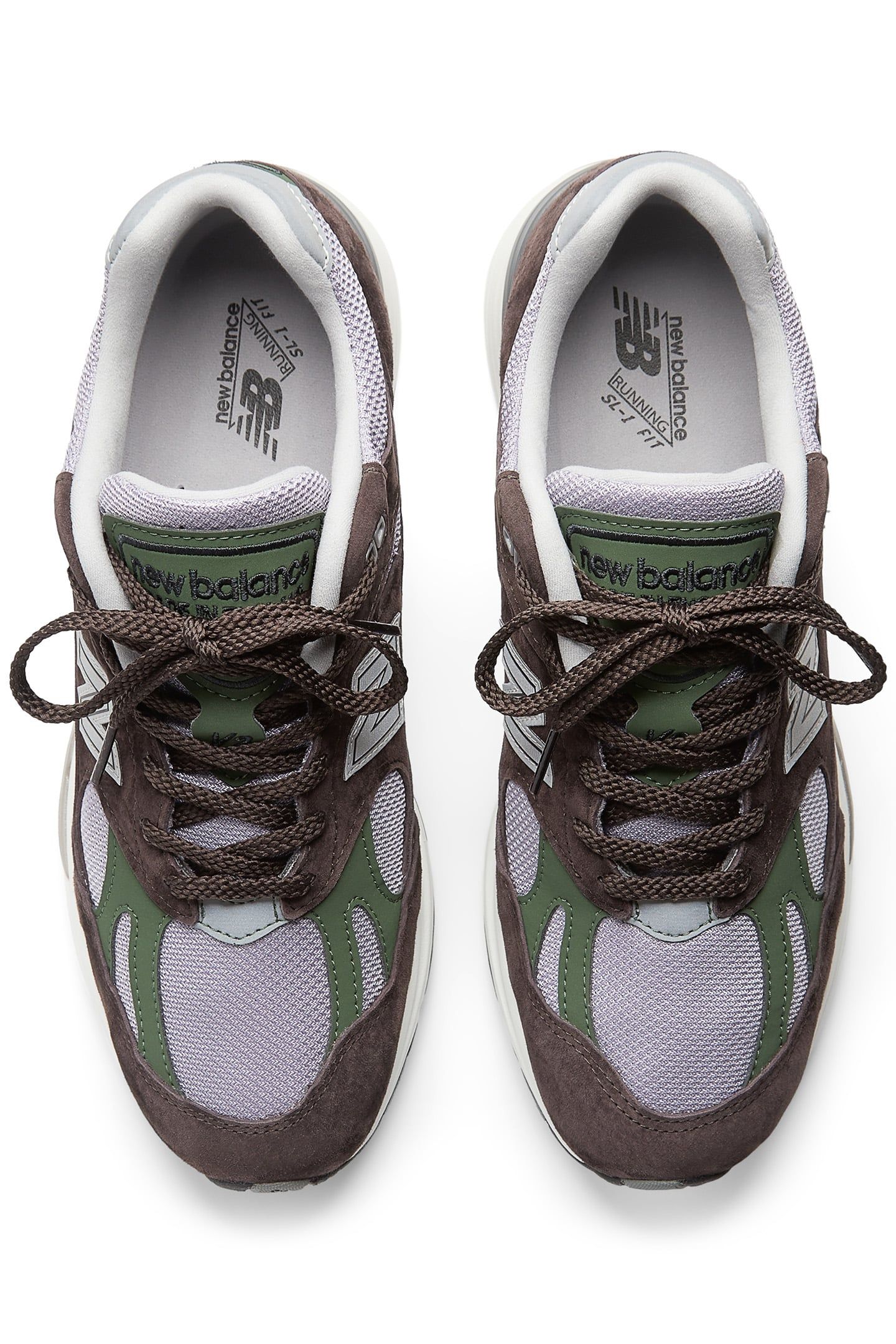 U991BP2 MADE IN UK  SNEAKERS IN LICORICE 3