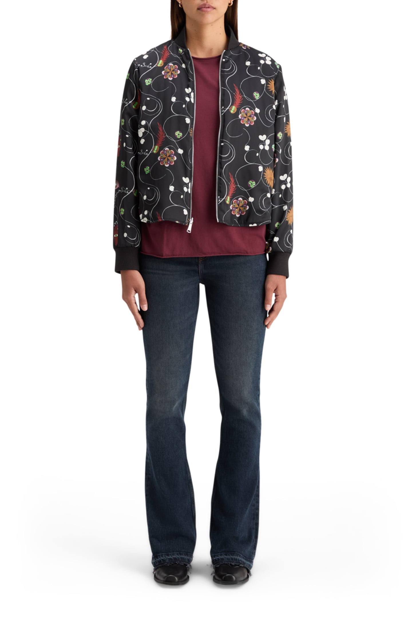 ELEVATED REVERSIBLE BOMBER EVENING BLACK 4