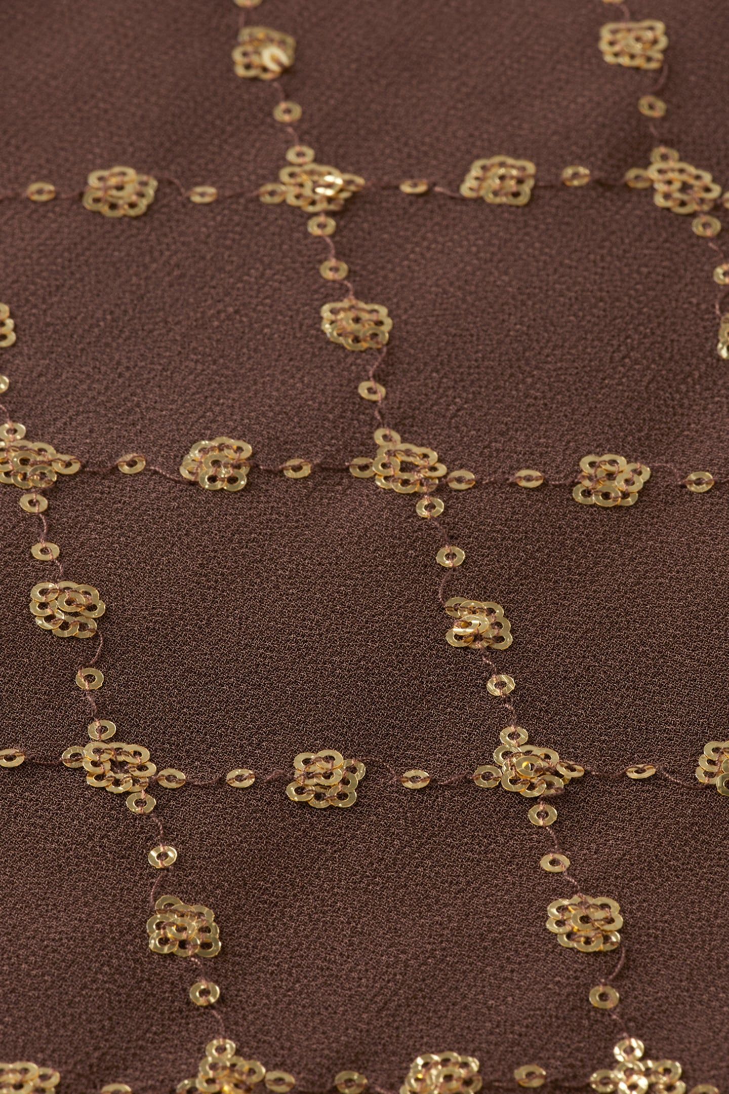 TUBE SKIRT WITH EMBELLISHMENTS COFFEE 3