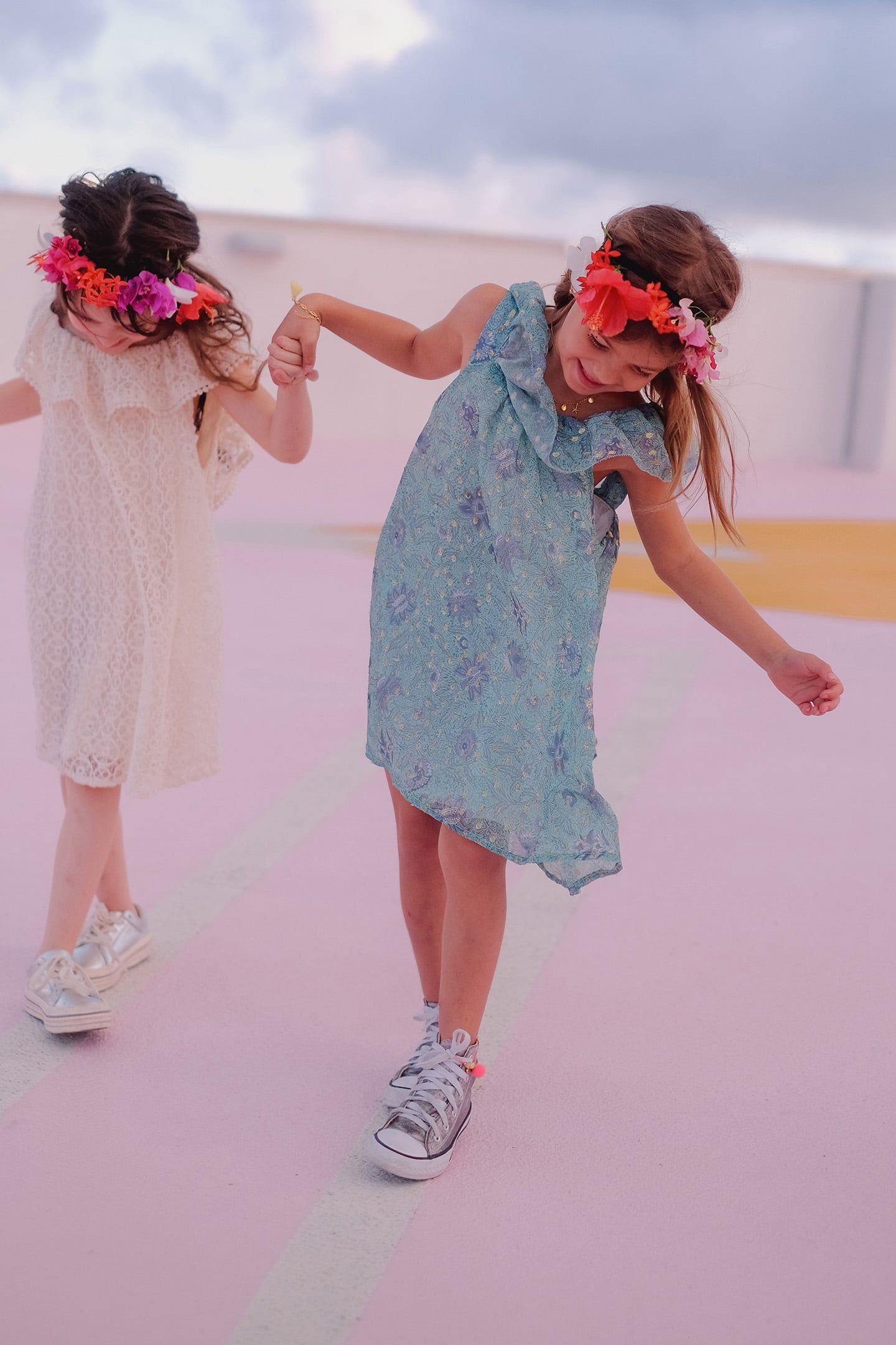 DRESS JONUTA ALMOND FLOWERS 3