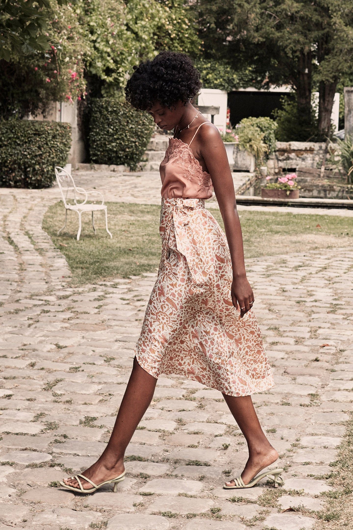 SKIRT LUCIA CREAM JOSHUA FLOWERS 2