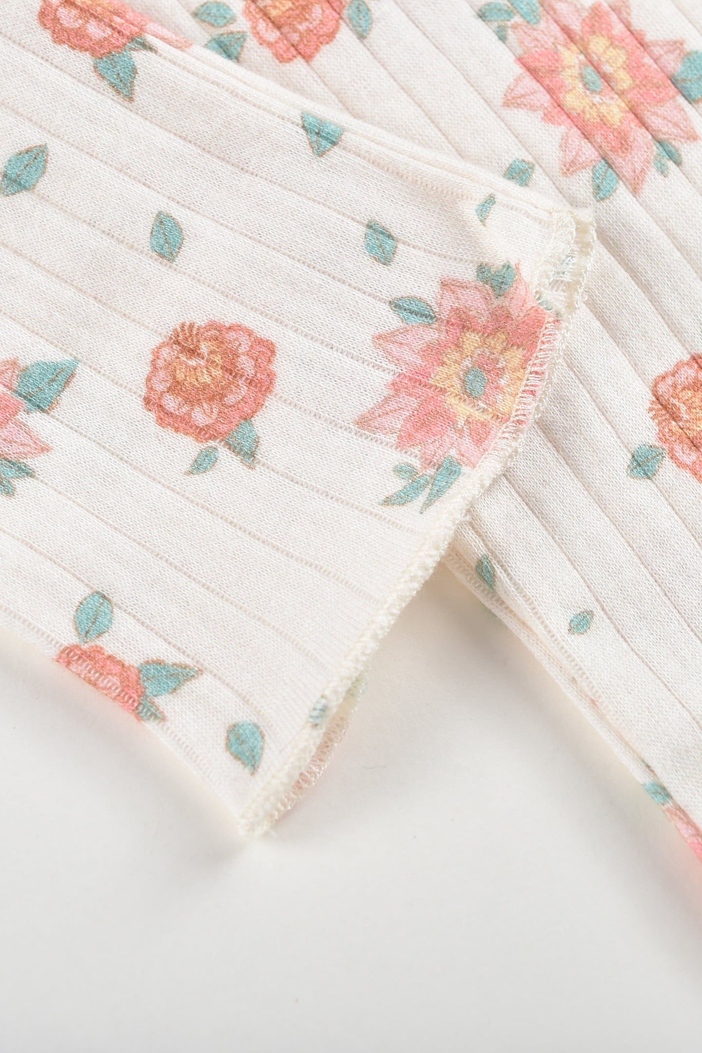LEGGINGS ANANDOU OFF-WHITE FLOWERS 7