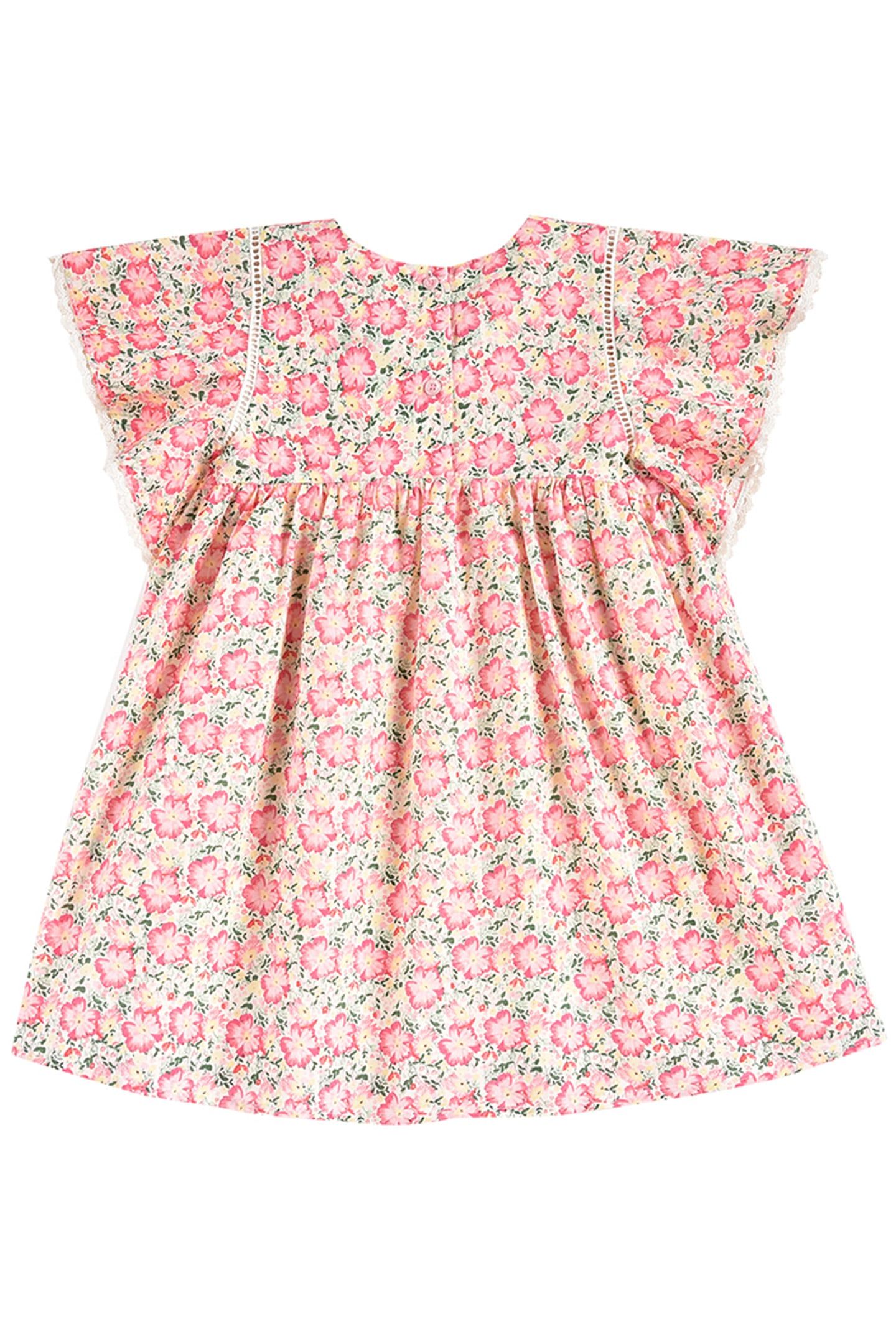 DRESS CHRISTINA PINK MEADOW 3