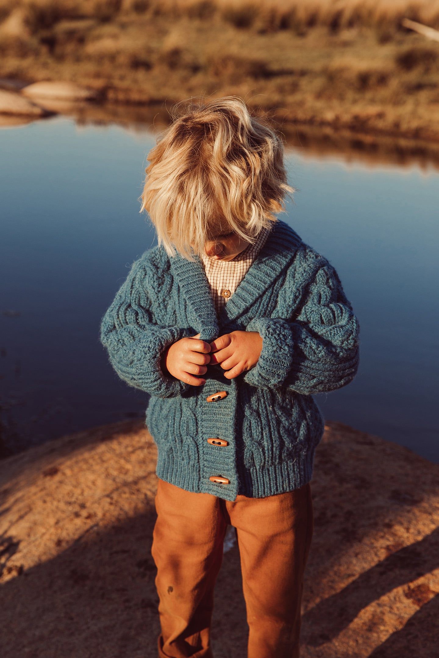 CARDIGAN SACHA BLUE 1