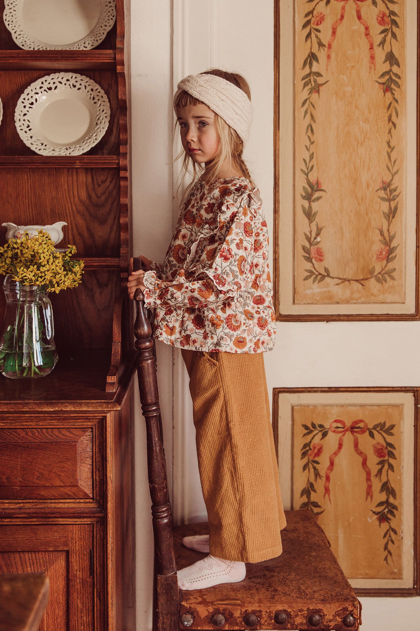 PANTS FLOR CAMEL 4