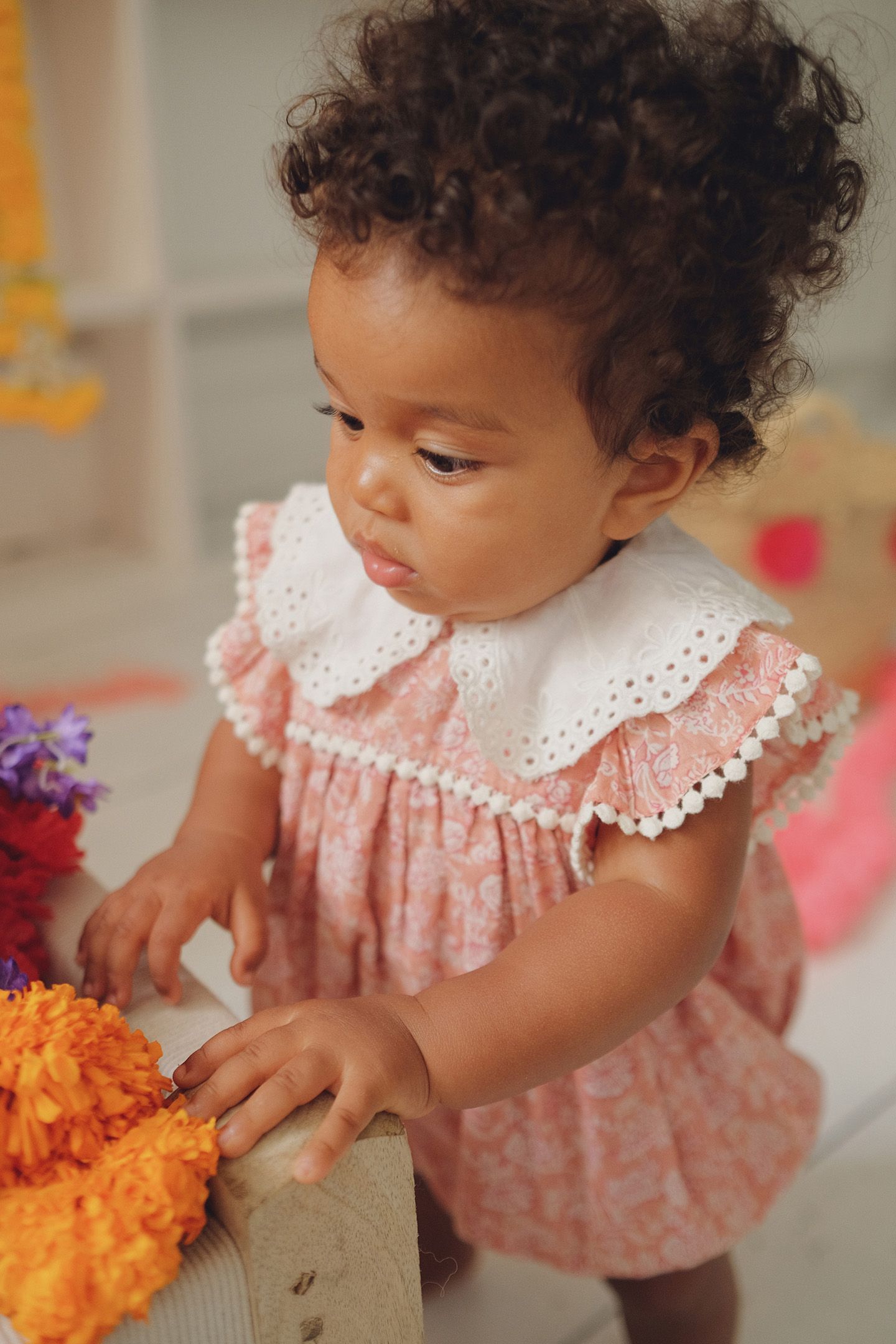 ROMPERS SATYA SIENNA DAISY FLOWERS 3