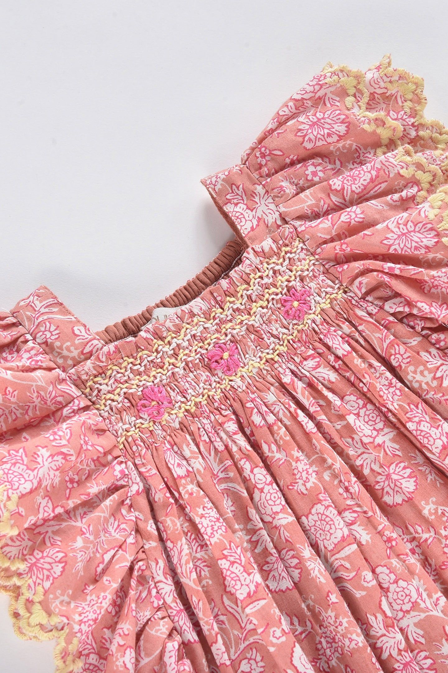 DRESS MARTINE SIENNA DAISY FLOWERS 2