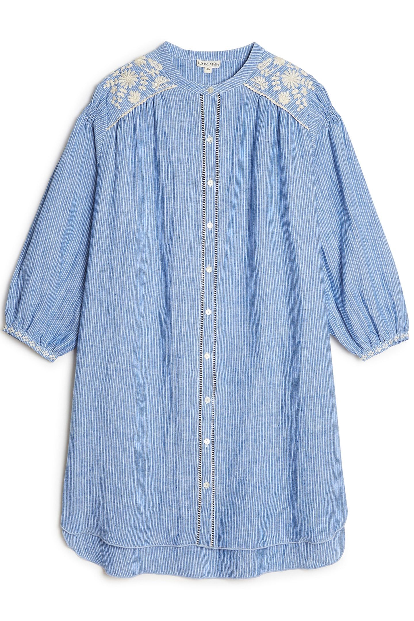 DRESS NILOU BLUE STRIPES 1