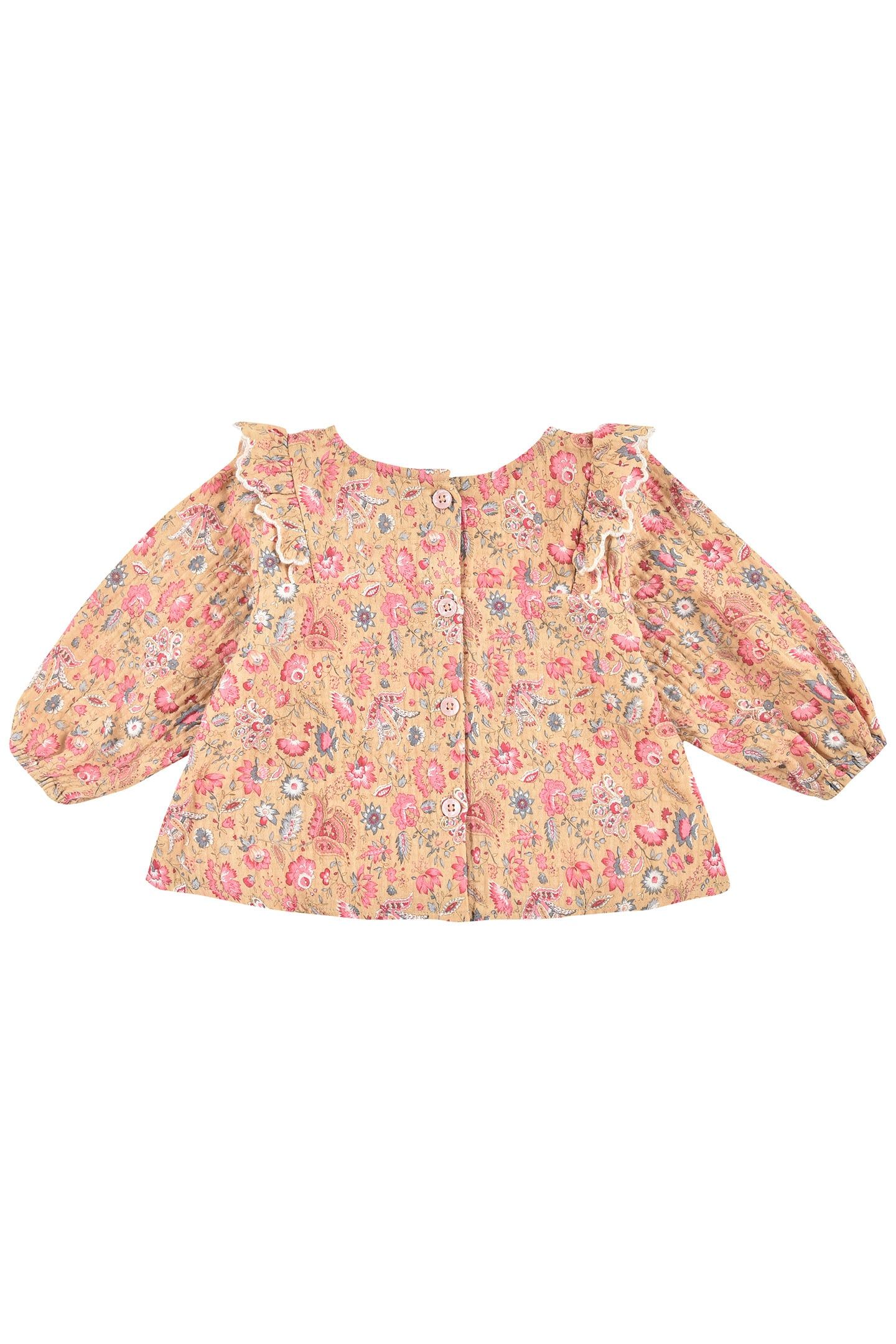 BLOUSE TUBI SAFFRON FLOWER FIELD 2