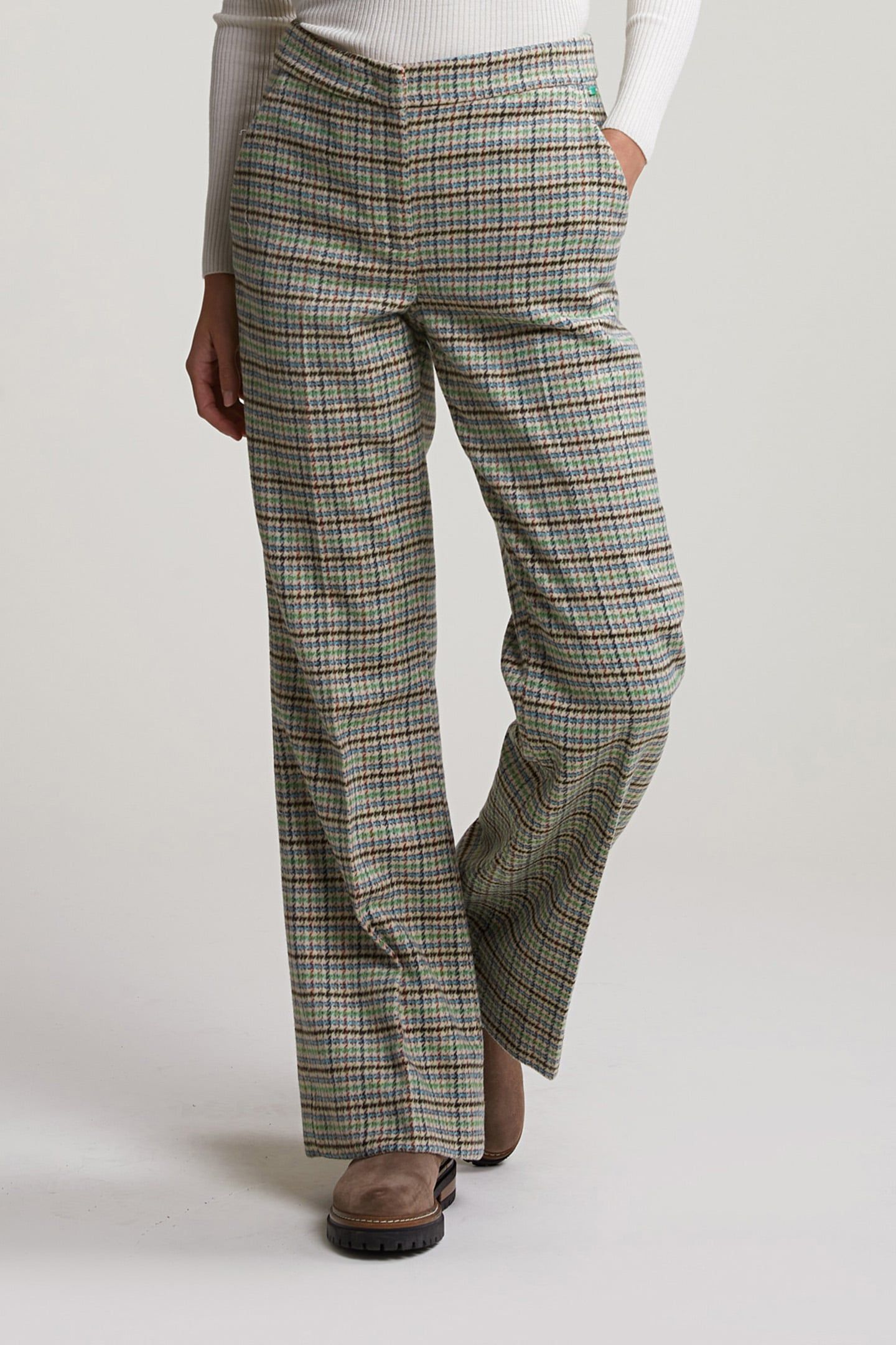 MULTI CHECKED PANTS 1