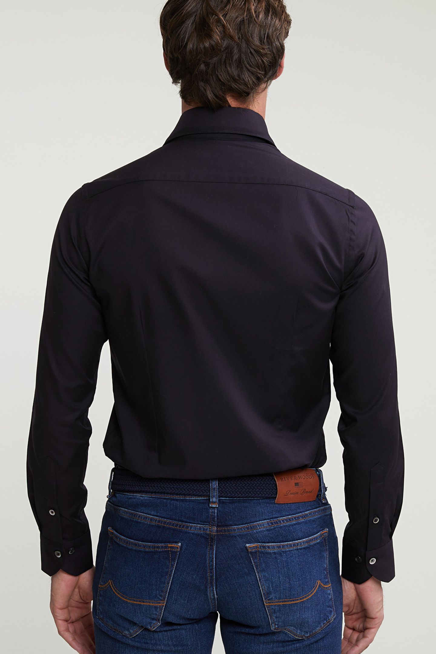 SLIM FIT UNI SHIRT BLUE 2