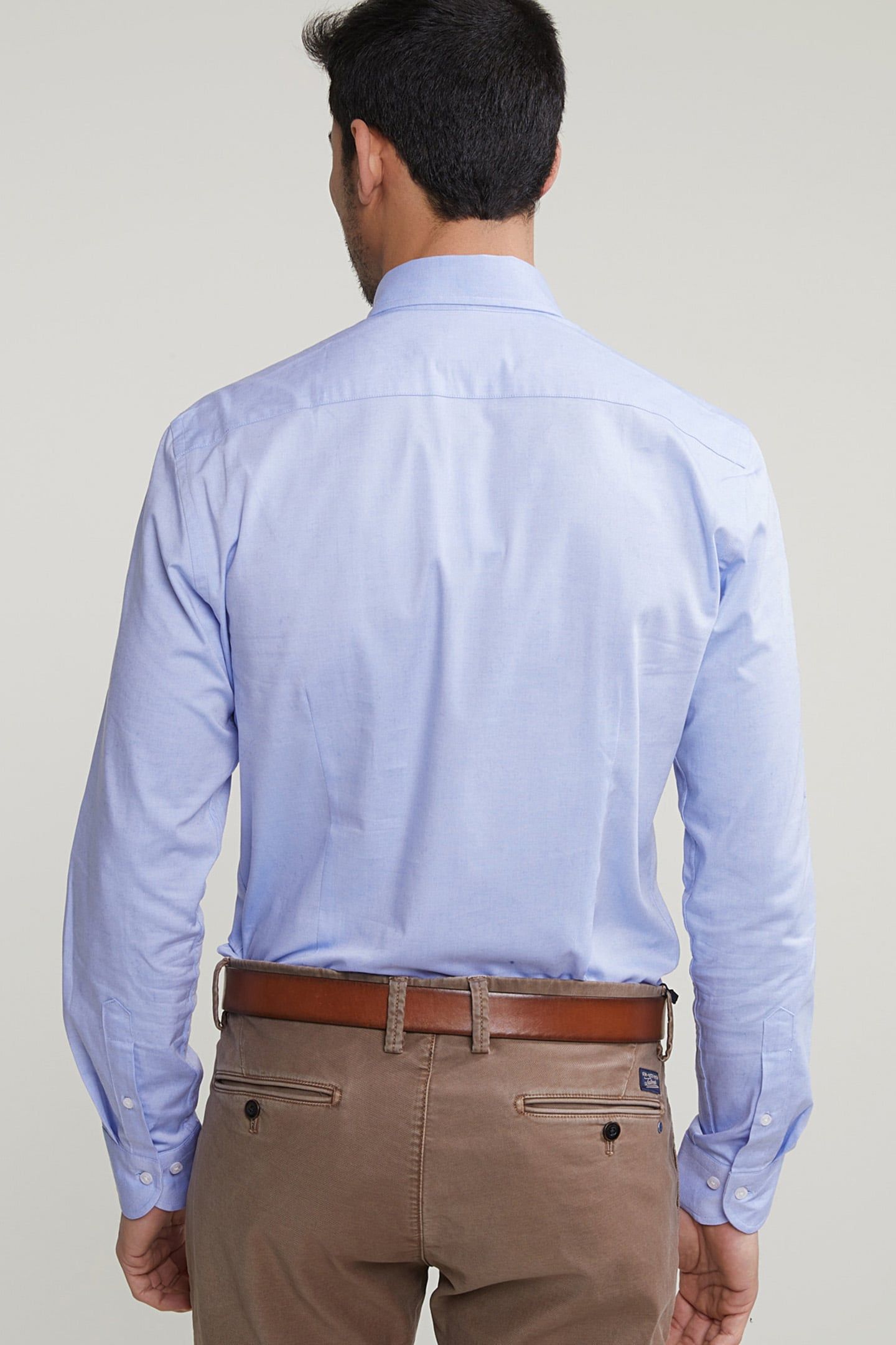 SLIM FIT UNI STRETCH SHIRT BLUE 2