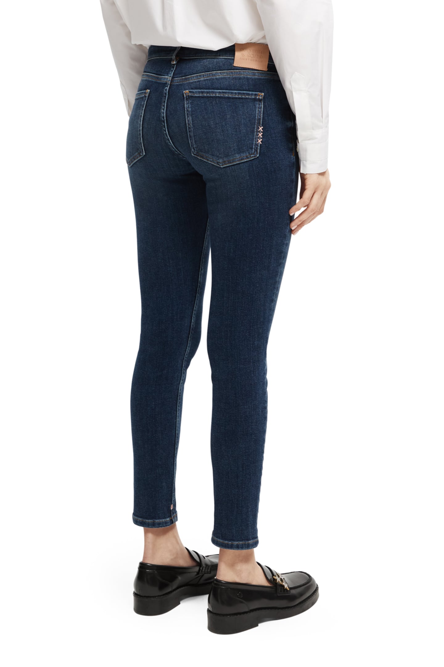 SEASONAL ESSENTIALS BOHEMIENNE SKINNY JEANS — RUBY BLUE 2