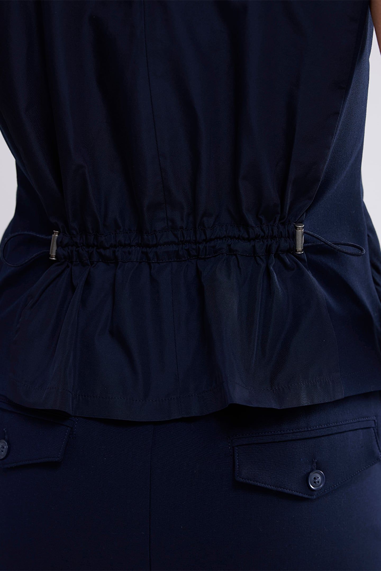 TOP VISCOSE BLEND STRETCH MIDNIGHT BLUE 2