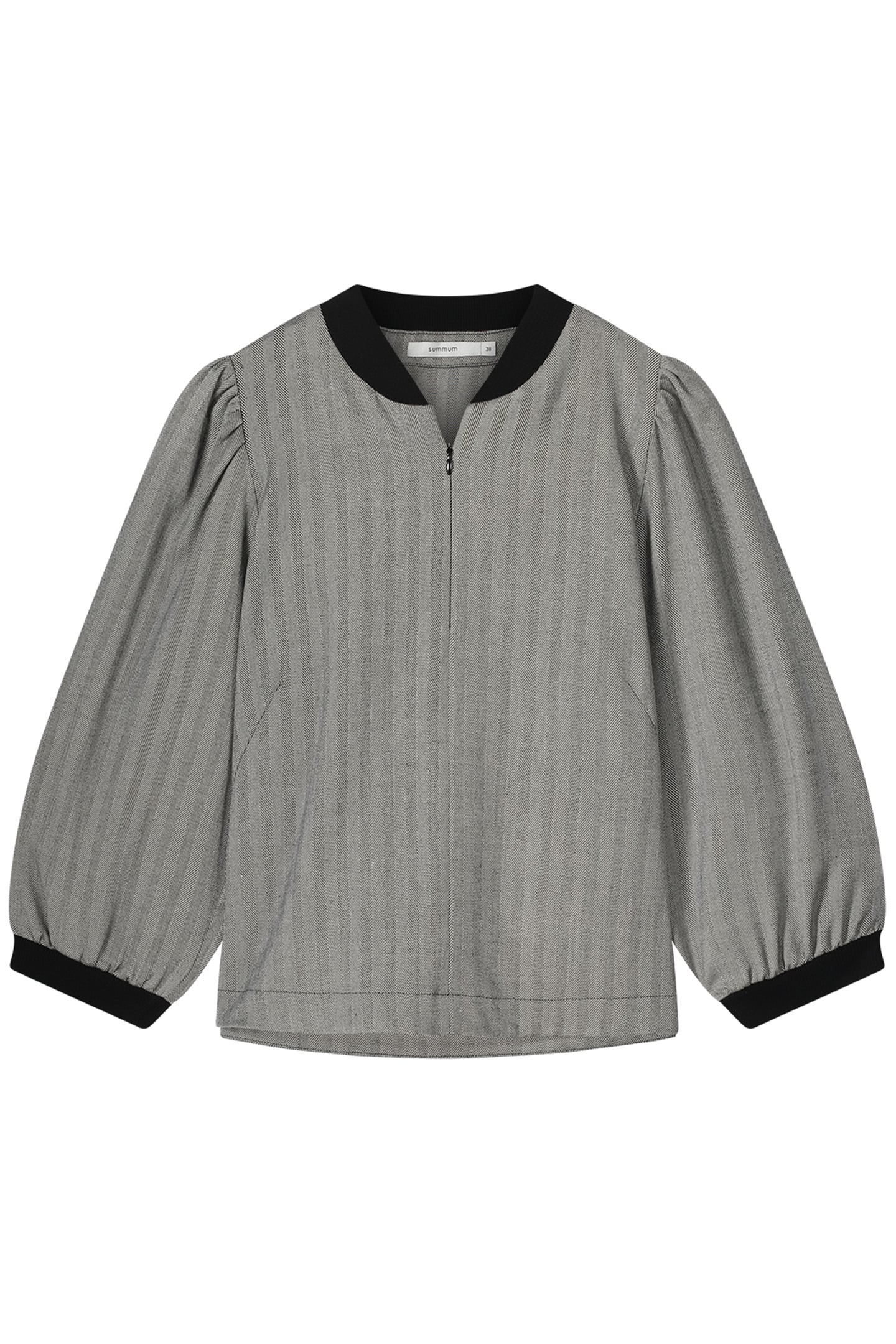 TOP HERRINGBONE BLACK 3