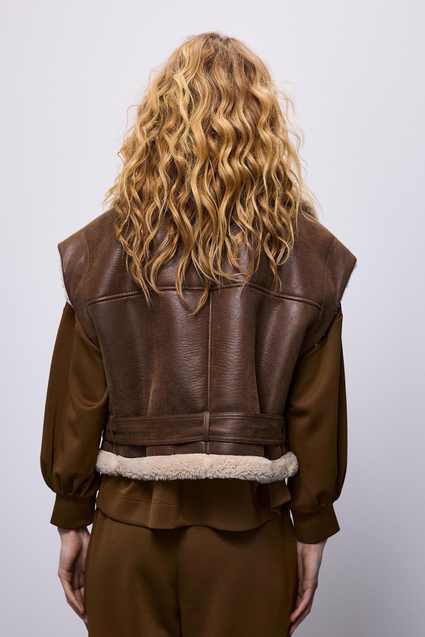 GILET LAMMY OLIVE 2