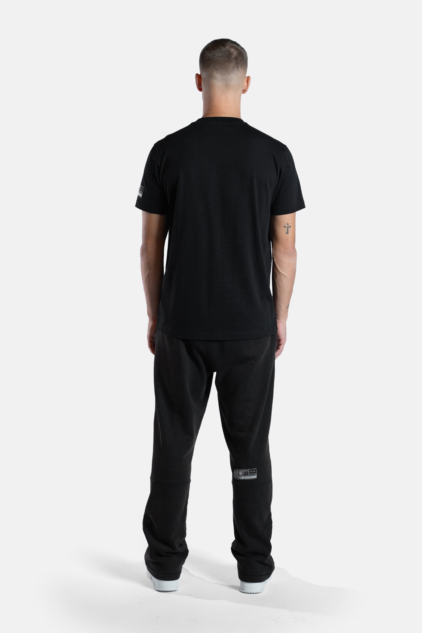NFL X BALR. T-SHIRT JET BLACK 3