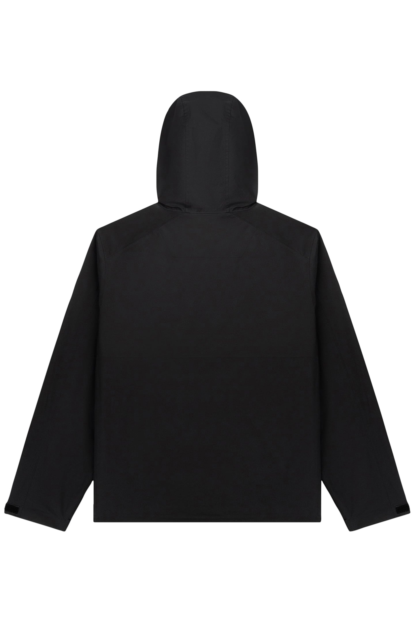 HEX BADGE RAIN JACKET JET BLACK 4