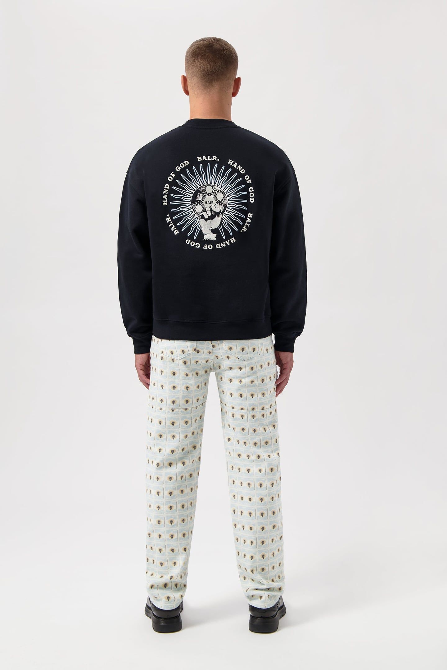 GOTL BOX CREWNECK JET BLACK 3