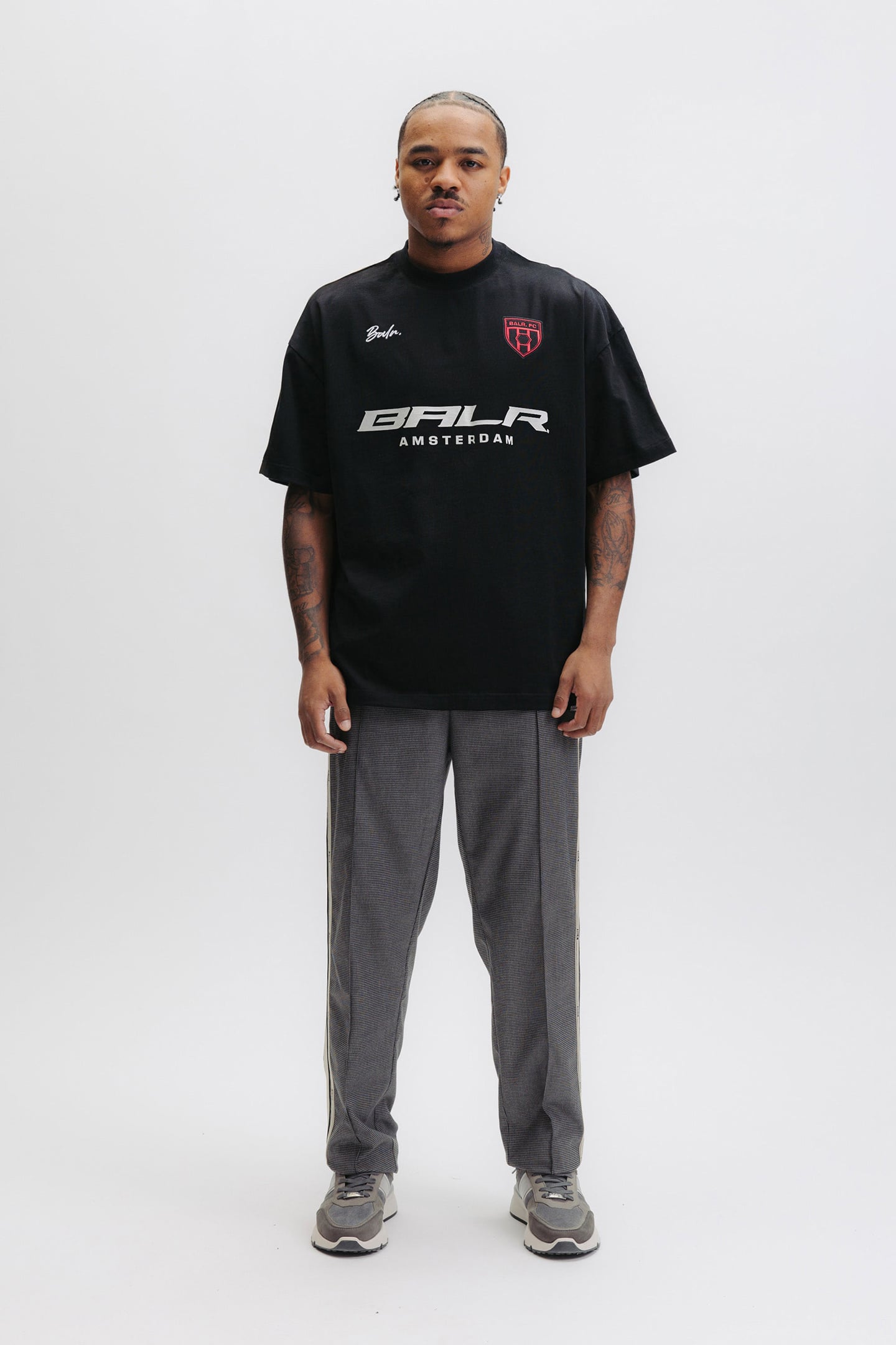 KAREEM BOX T-SHIRT JET BLACK 1