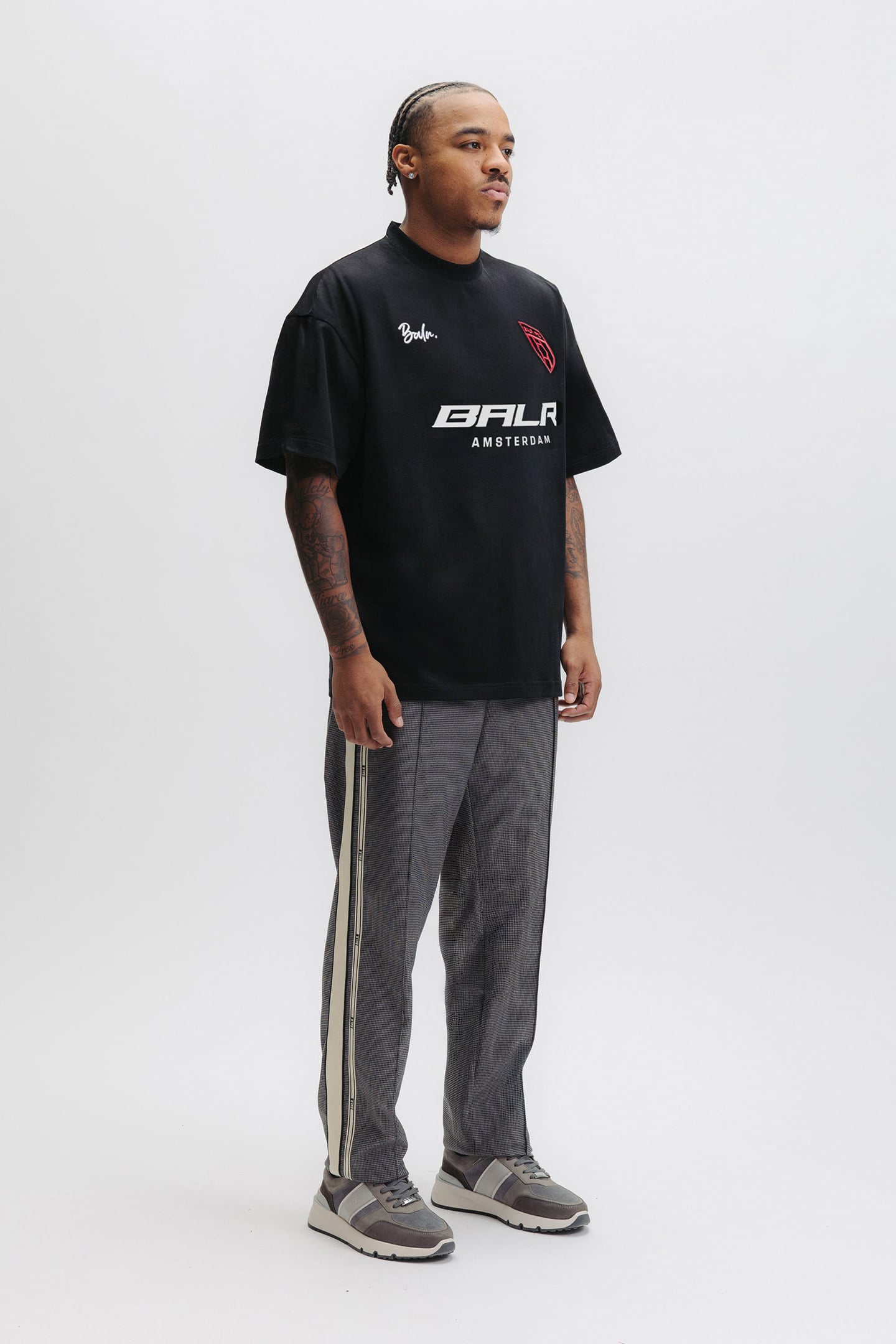 KAREEM BOX T-SHIRT JET BLACK 5