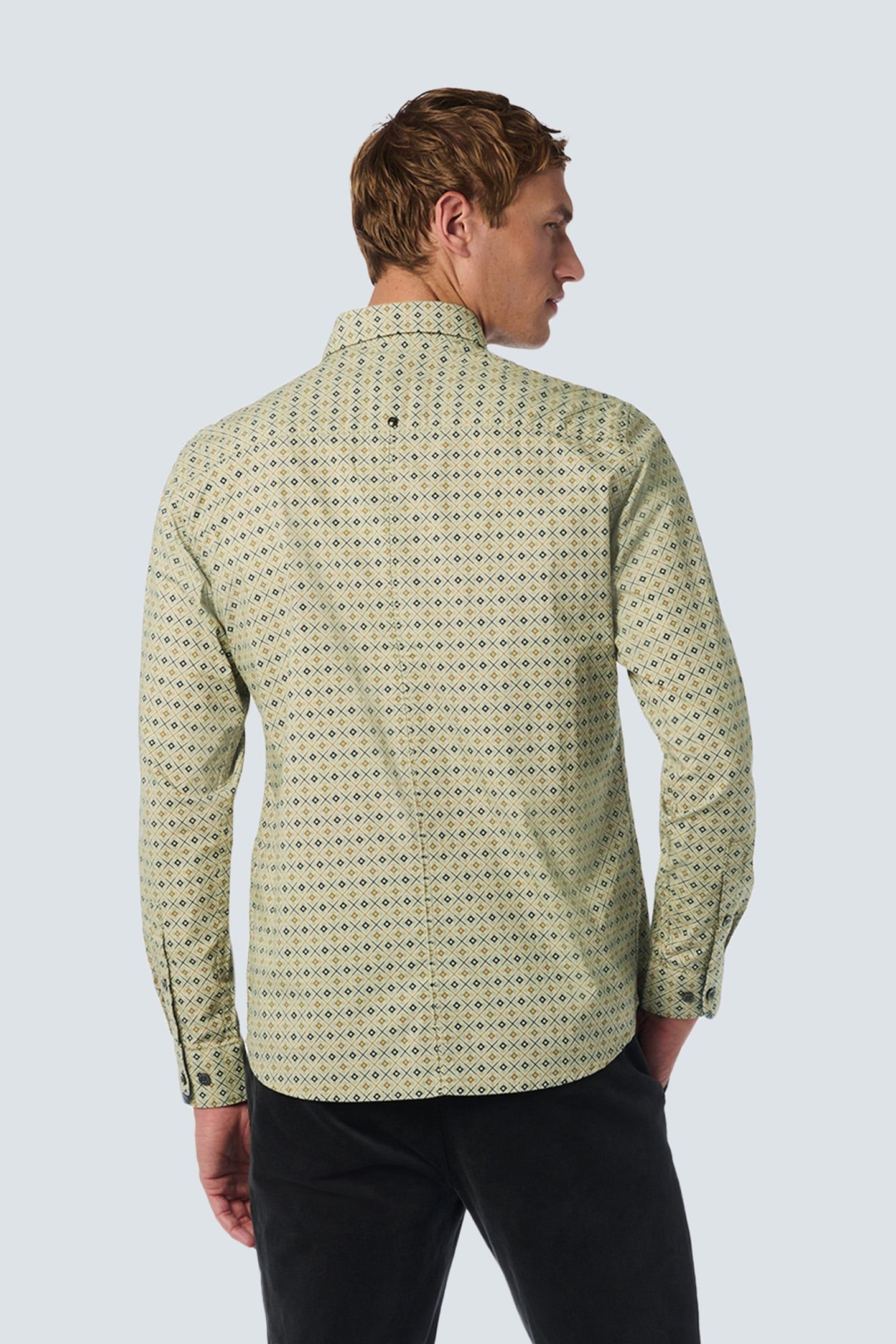 SHIRT STRETCH ALLOVER PRINTED SMOKE 2
