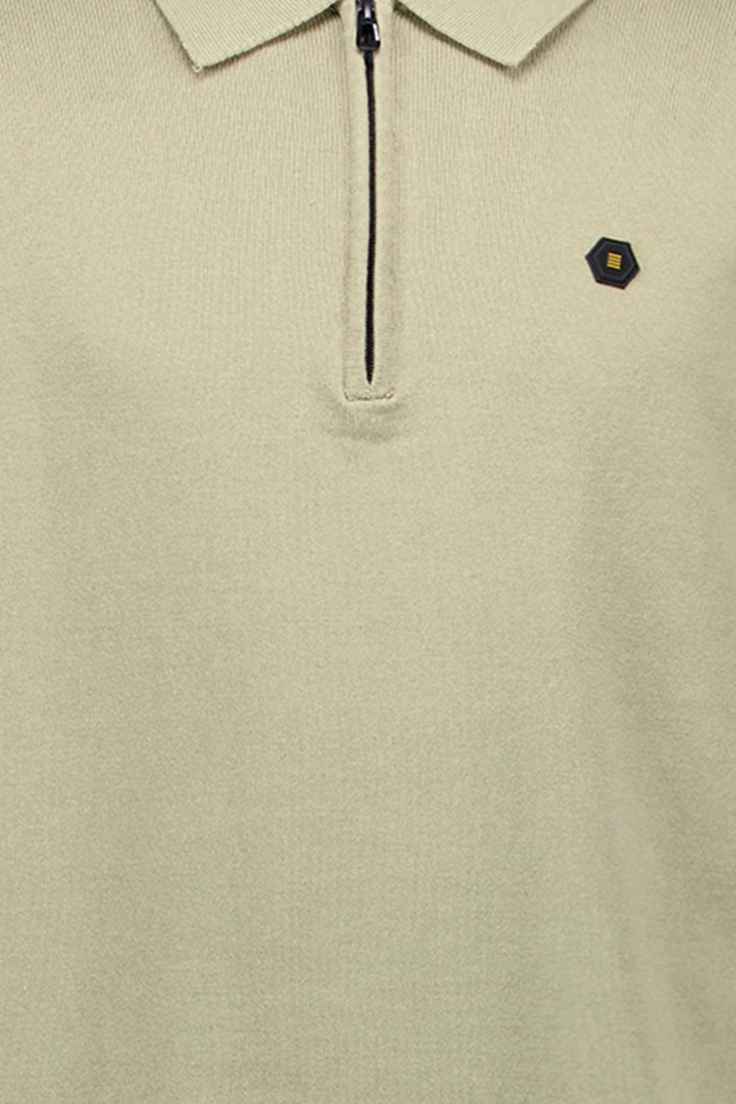 PULLOVER POLO HALF ZIPPER SOLID KNIT SMOKE 3