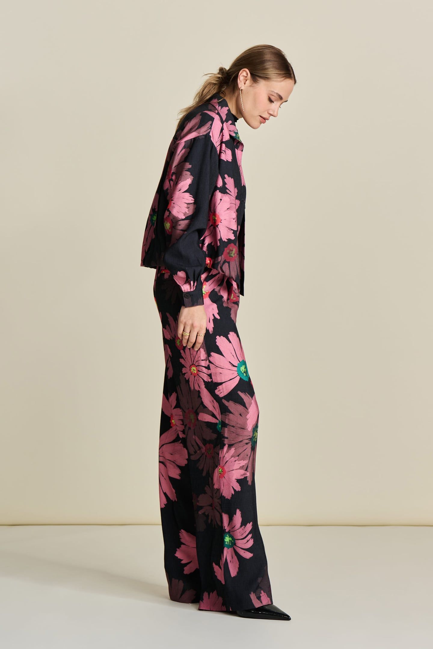 PANTS - BIG BLOOMING PINK 4