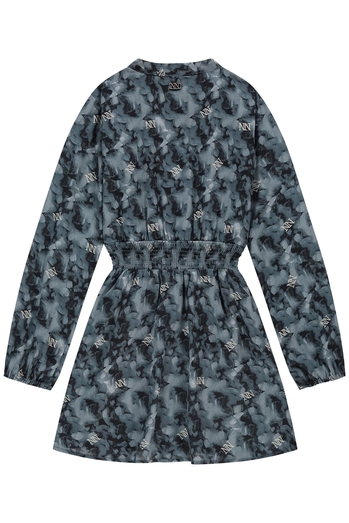 VONNE DRESS DUSTY BLUE 2