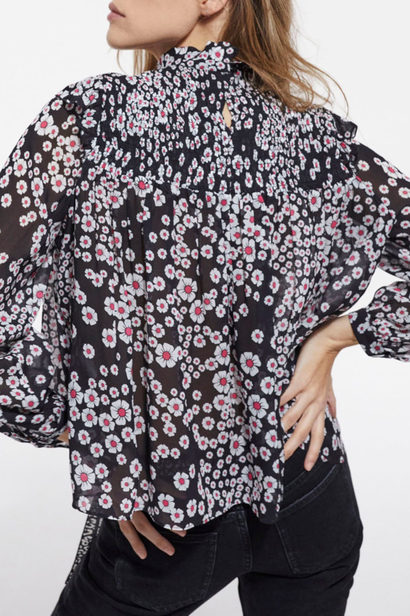 TOP BLACK/PINK 5