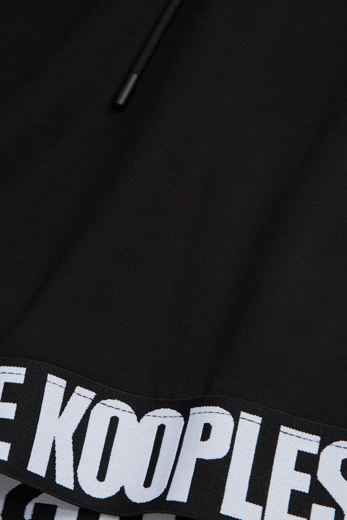 LOGO BAND HOODIE BLACK 2