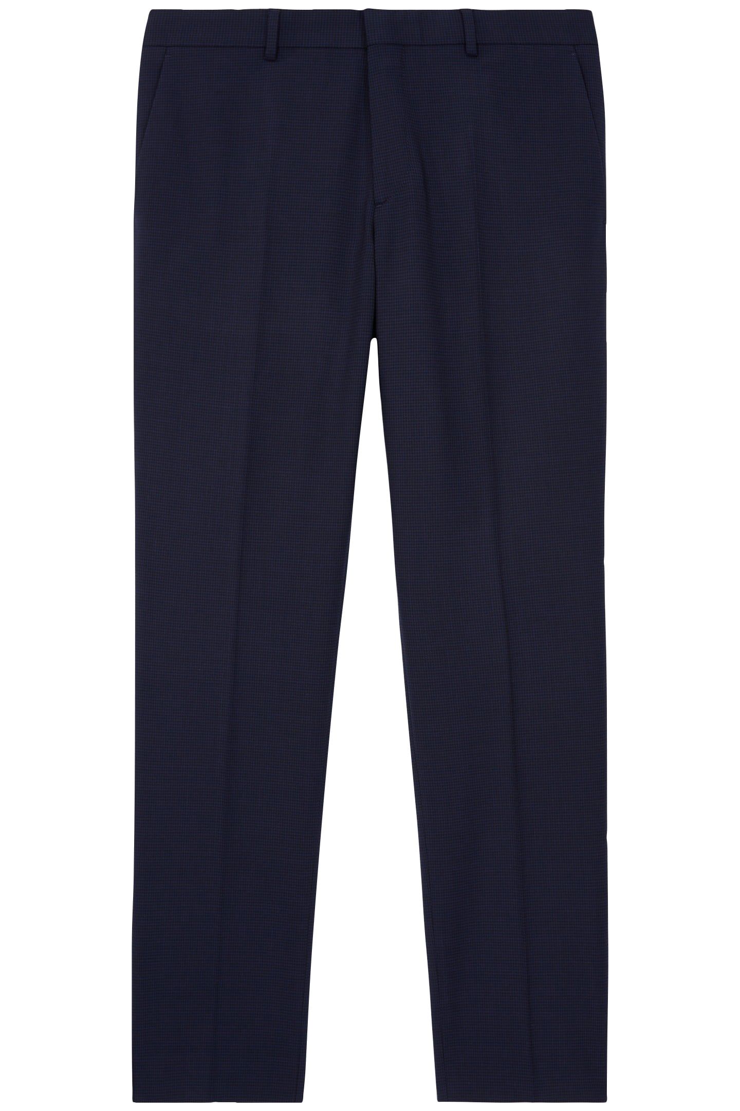 PANTALON COSTUME FIT BLACK/NAVY 3