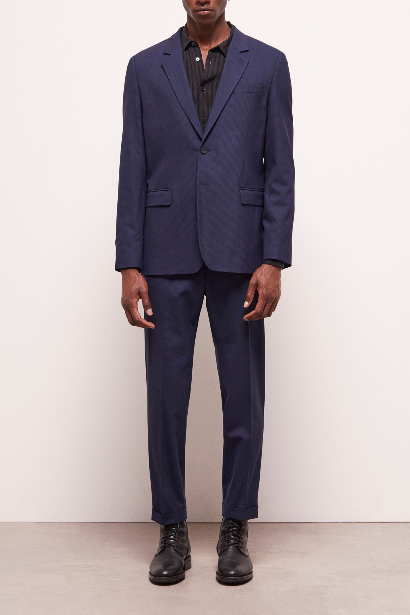 FITTED SUIT GARMENTS BLACK/NAVY 1