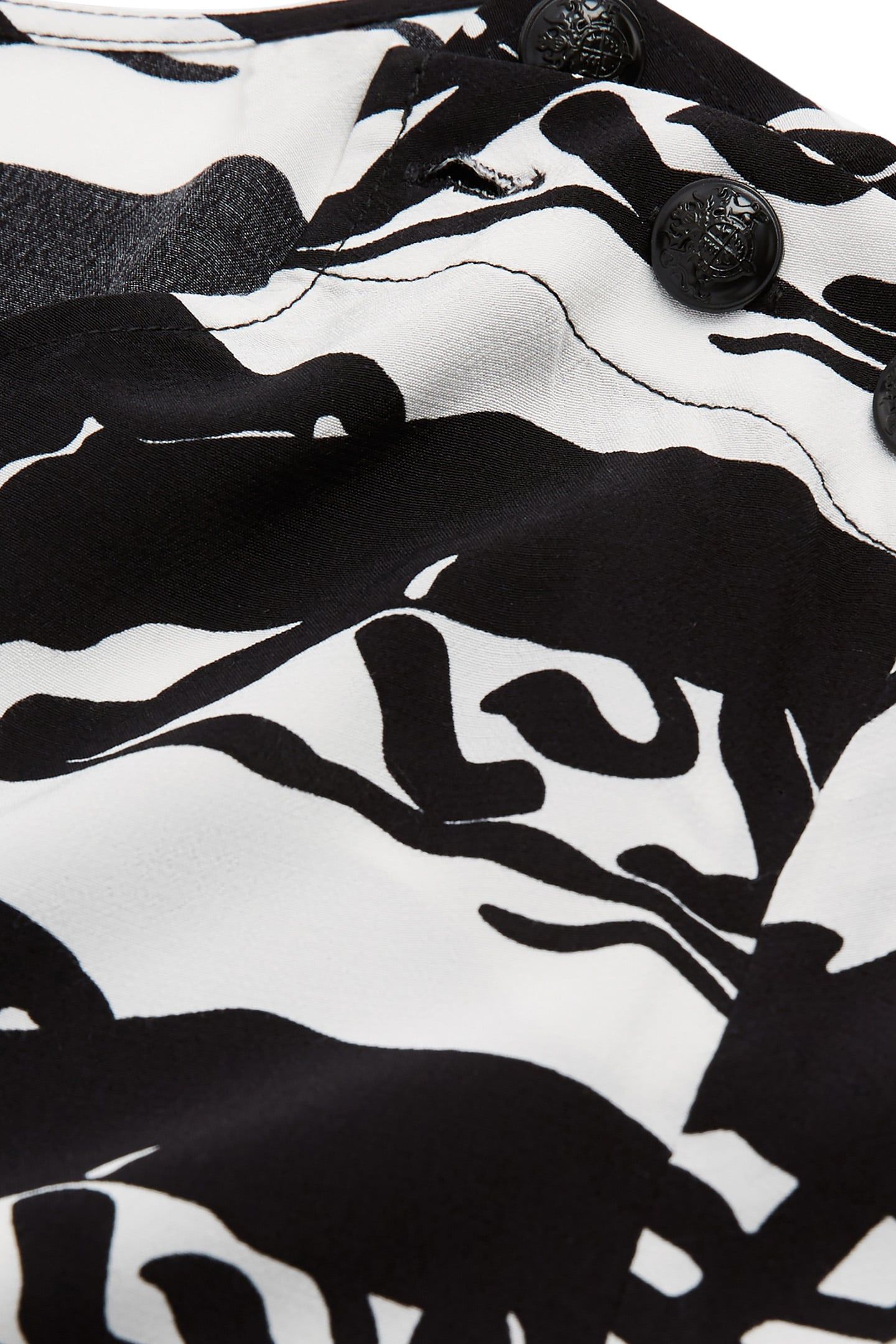 LONG SLEEVED TOP BLACK/WHITE 2