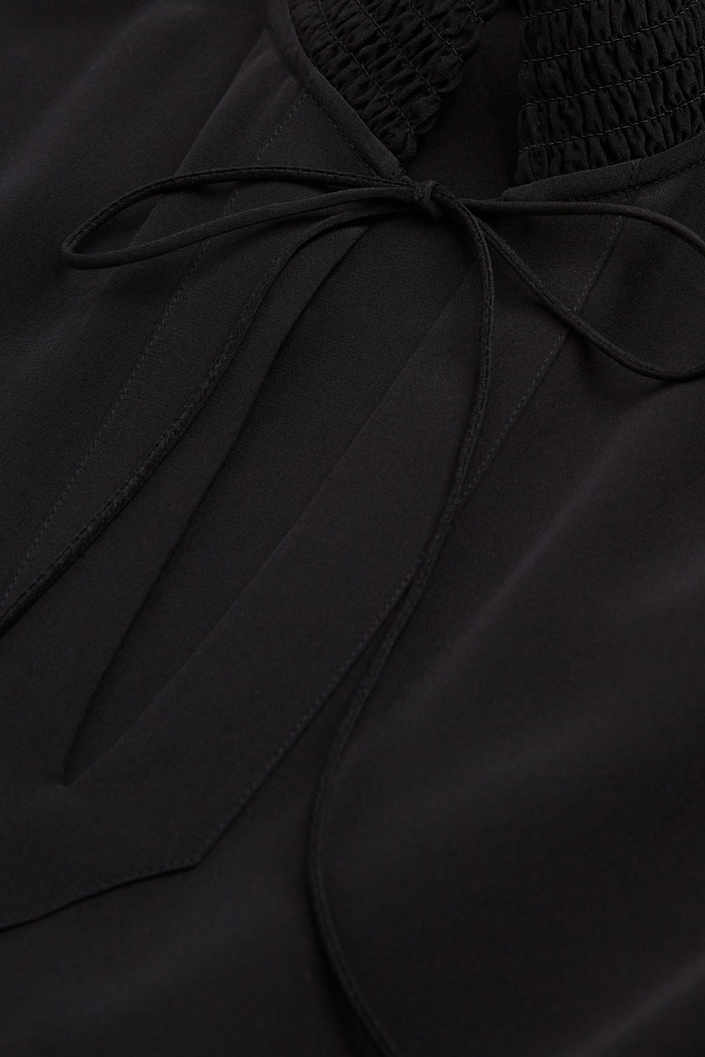 LONG-SLEEVED FLARED DRESS BLACK 7
