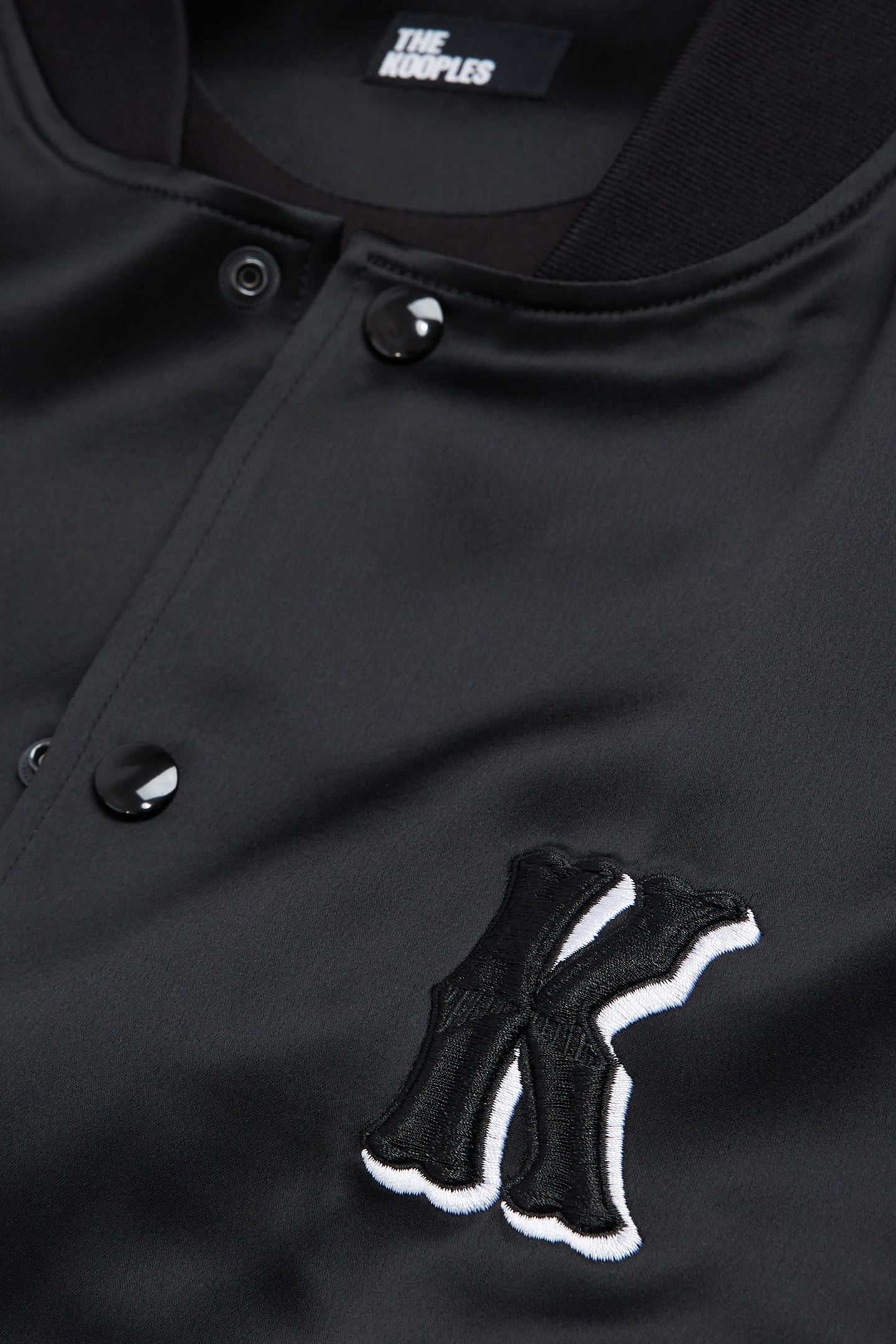 JACKET WITH RIBBED EDGES BLACK 6