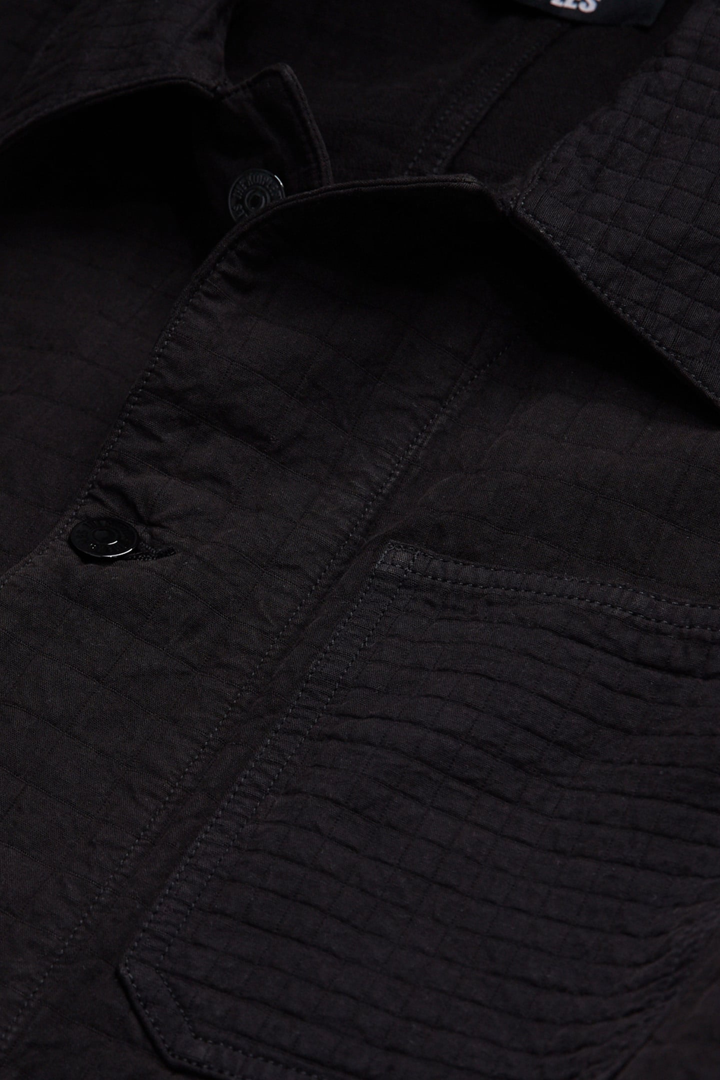 BLACK WORKWEAR DENIM JACKET BLACK 2