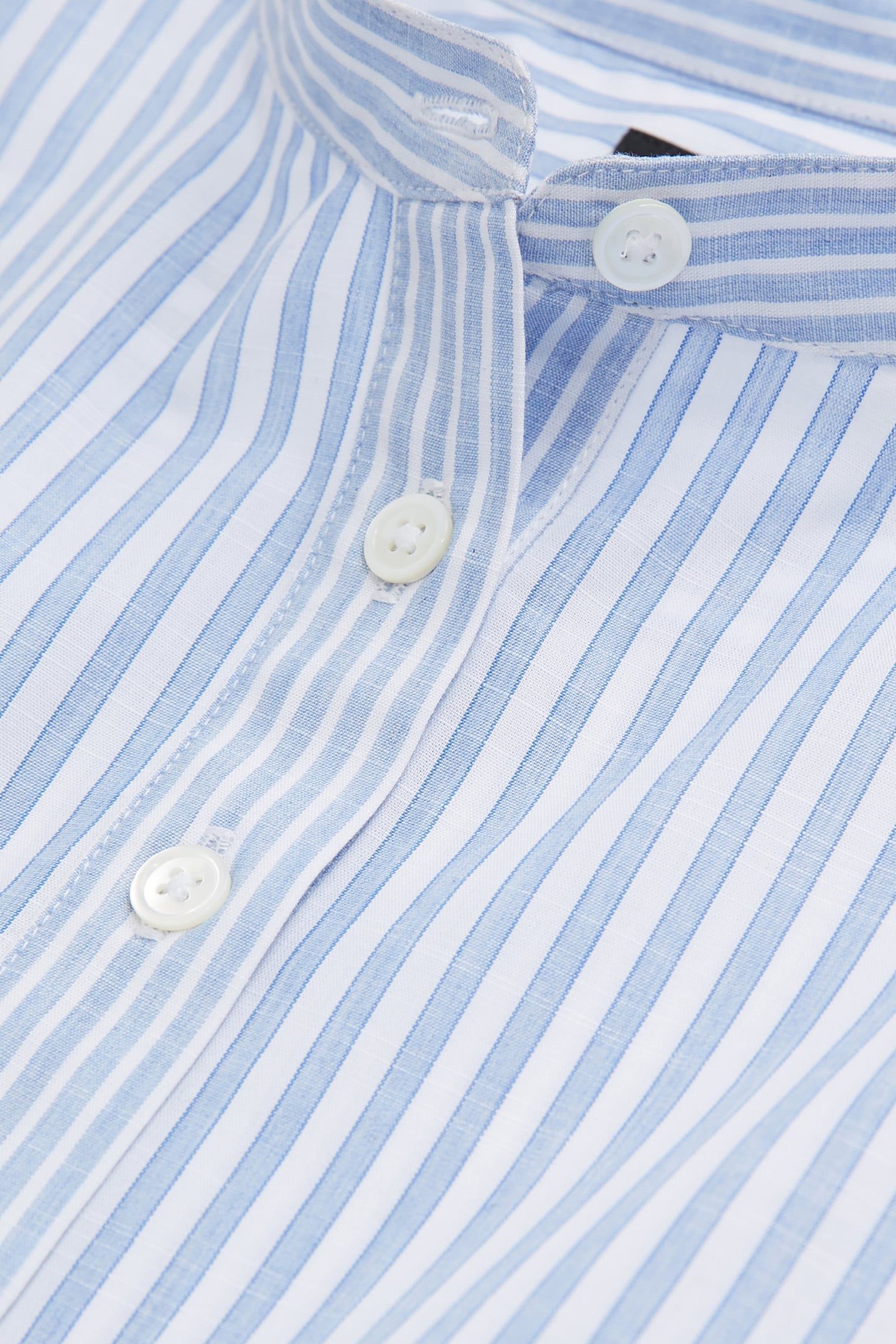 LONG SLEEVE SHIRT WITH CLASSIC COLLAR BLUE WHITE 7