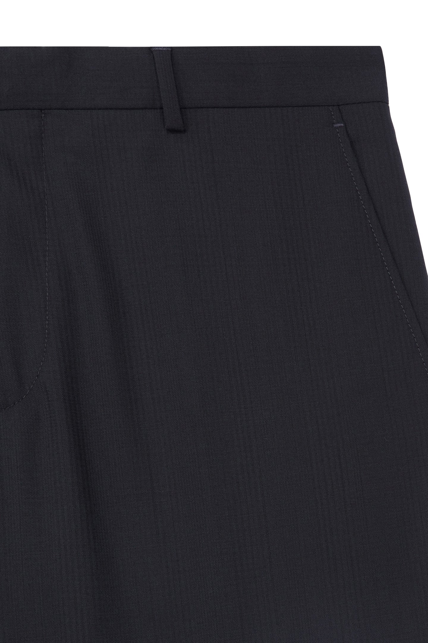 FITTED SUIT PANTS DARK NAVY 6