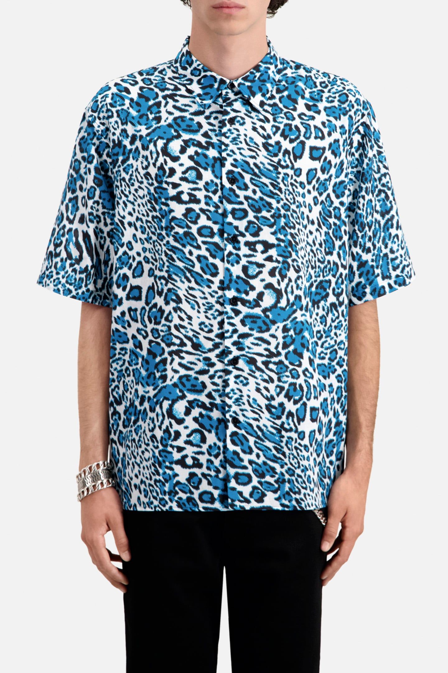 SHIRT BLUE WHITE 1