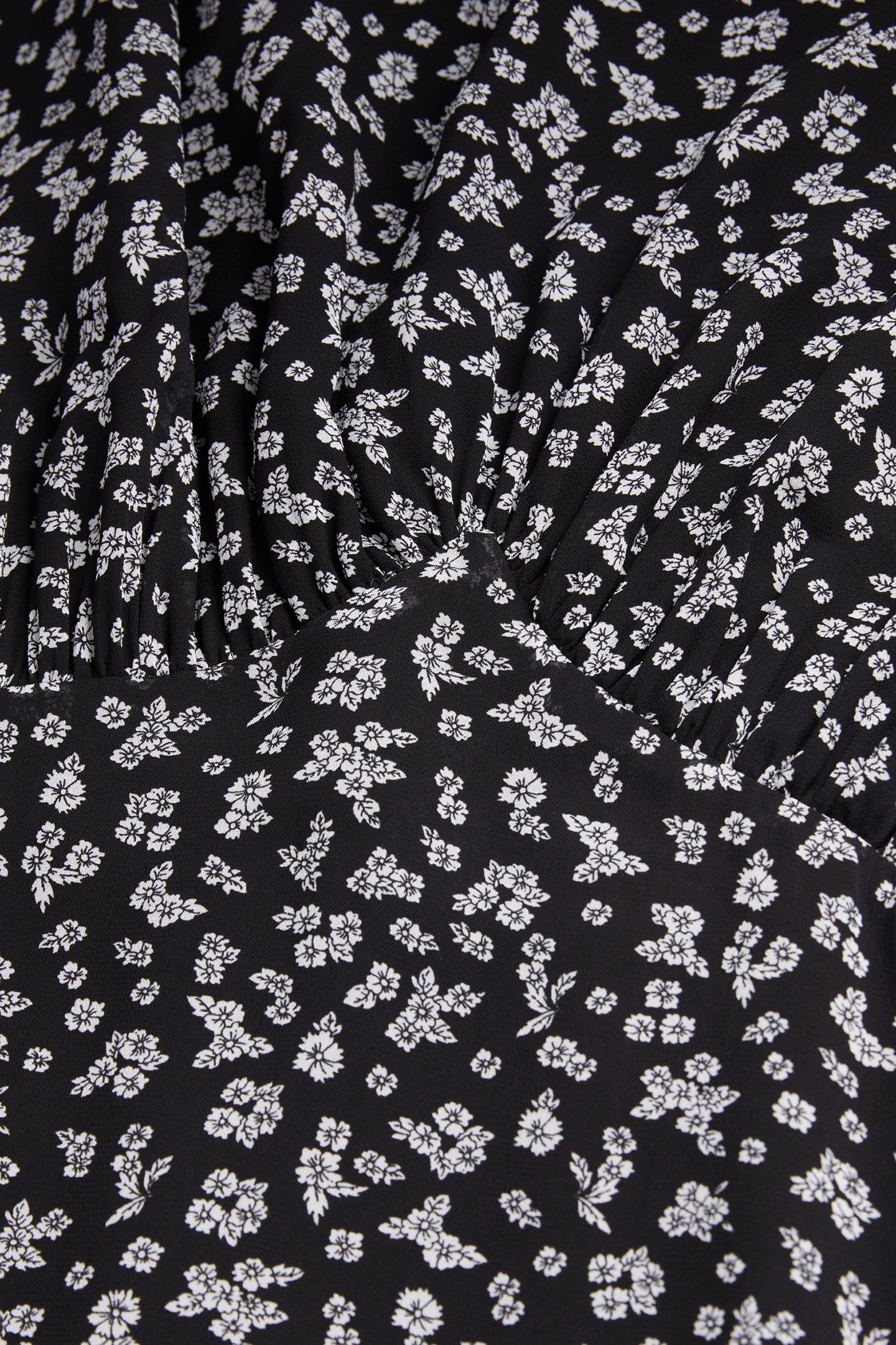 SHORT DRESS WITH LONG SLEEVES BLACK-ECRU 7