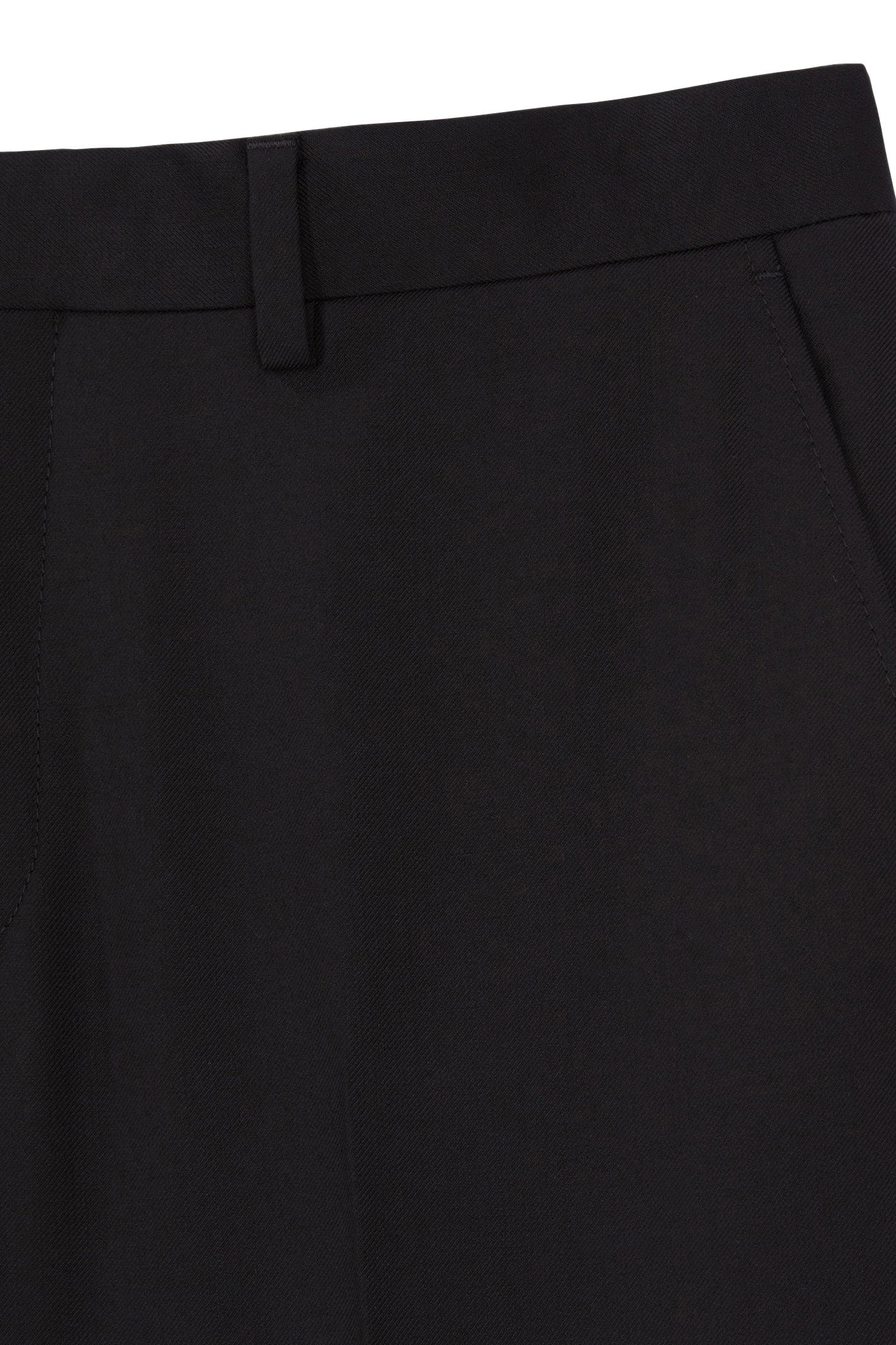 STRAIGHT SUIT TROUSERS BLACK 2