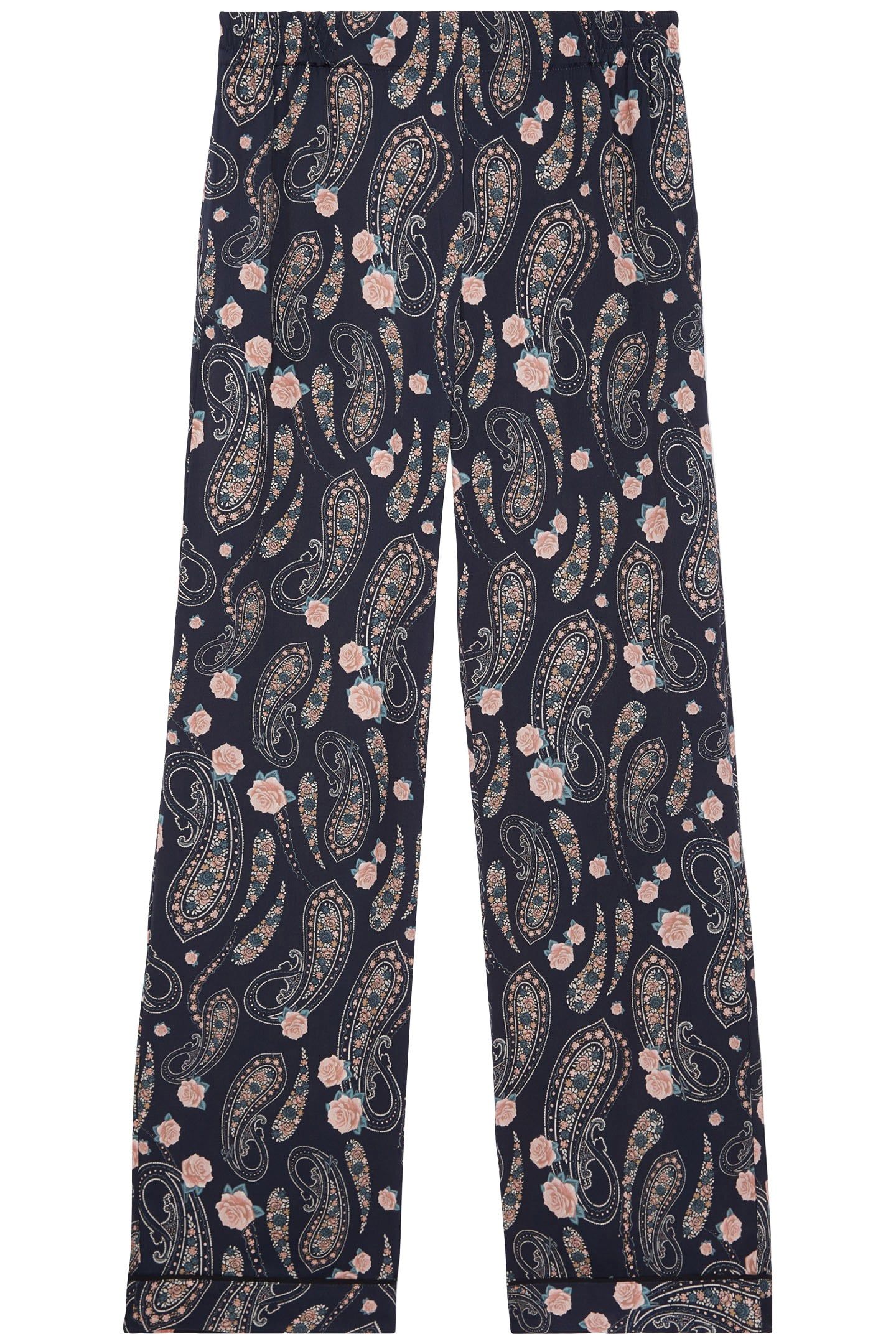 LOOSE PANTS BLACK/PINK 4