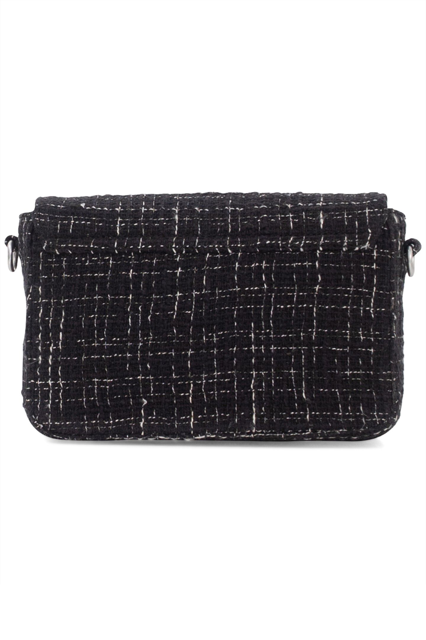 BLACK TWEED-STYLE 111 BAG 2