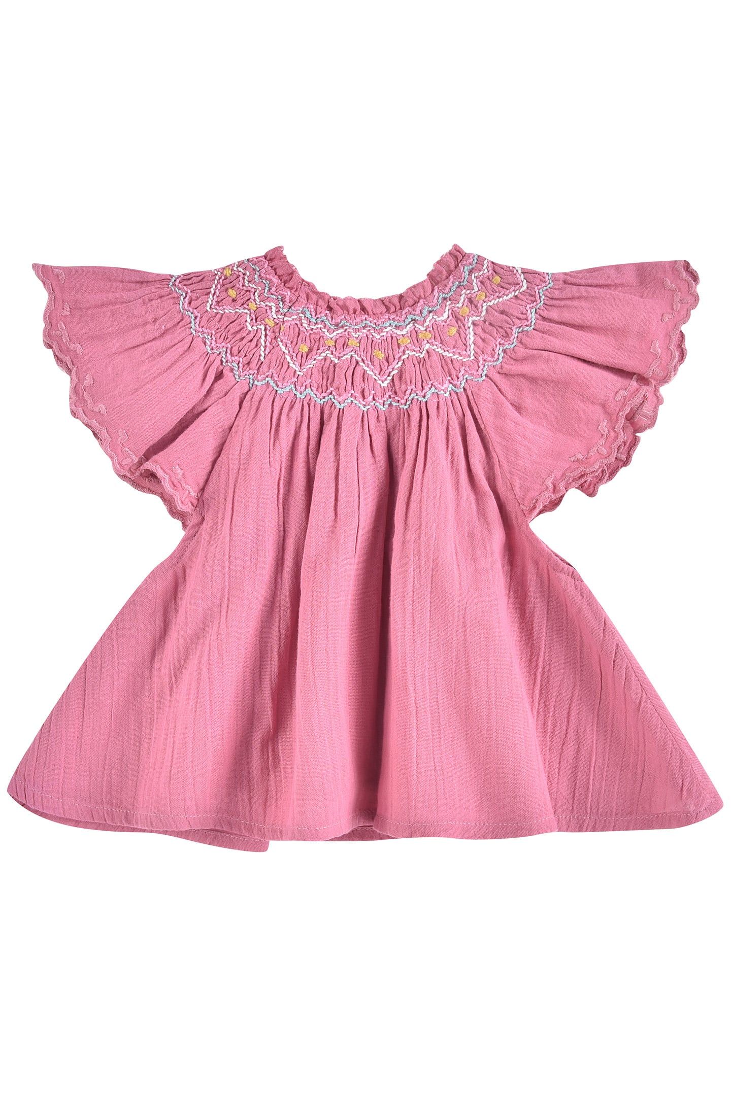 BLOUSE FLORE RASPBERRY 1