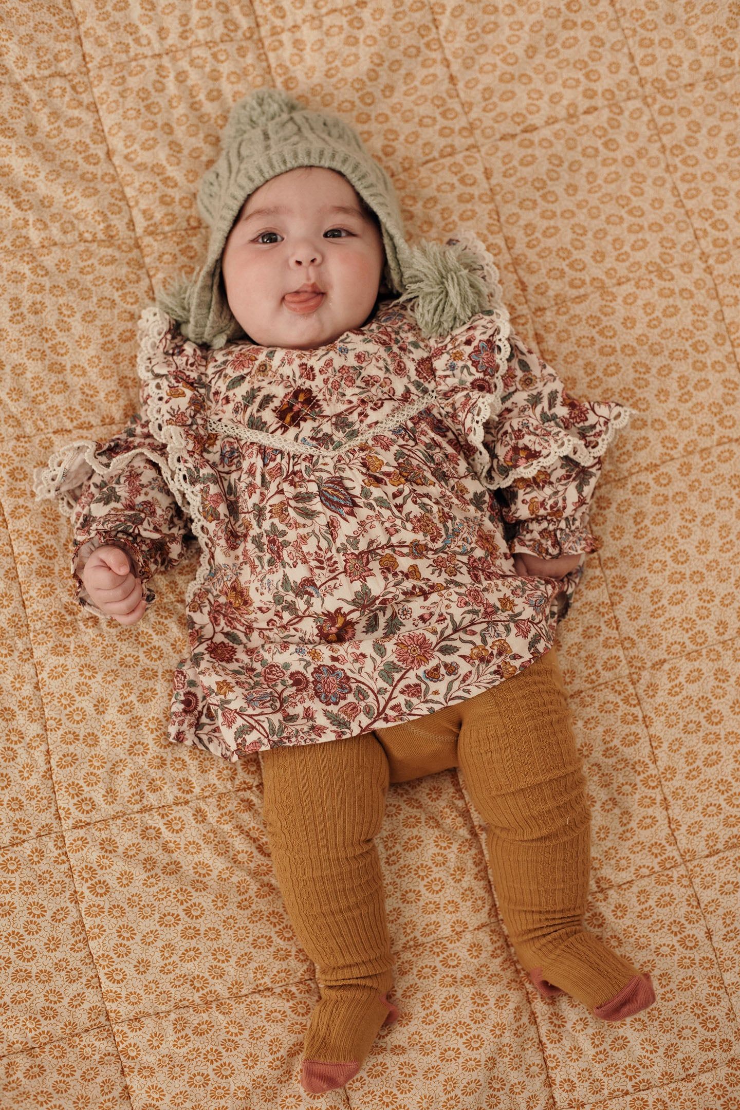 BEANIE ISOLINE KHAKI 3