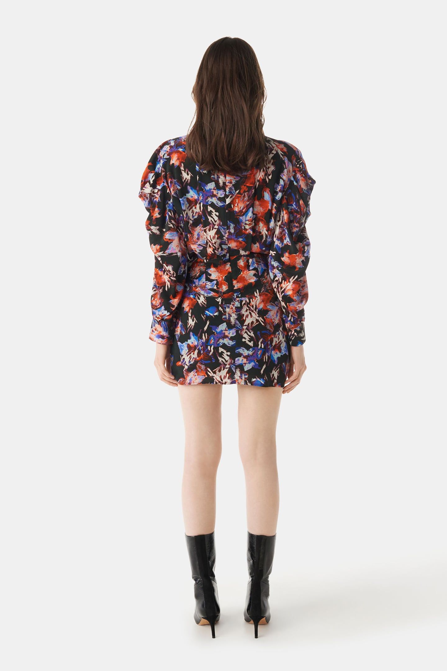 MERERA DRESS BLACK MULTICO 3