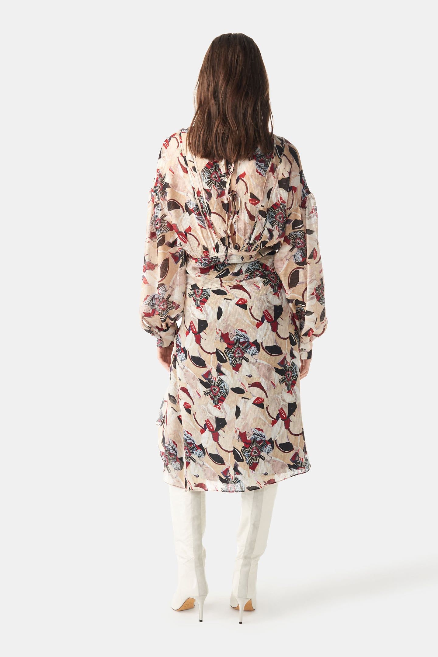 DUNNA TOP BEIGE MULTICO 2